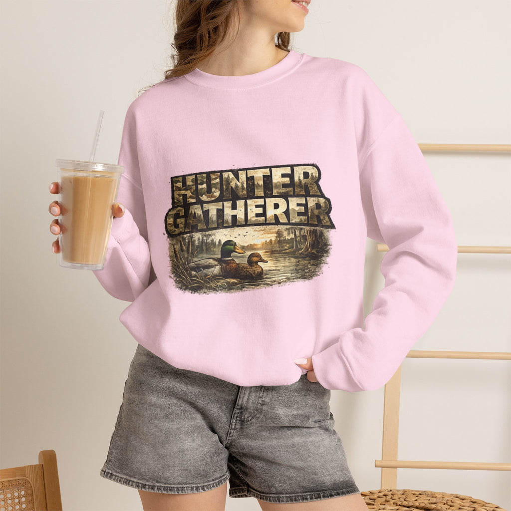 Unisex Heavy Blend "Hunter Gatherer" Crewneck Sweatshirt