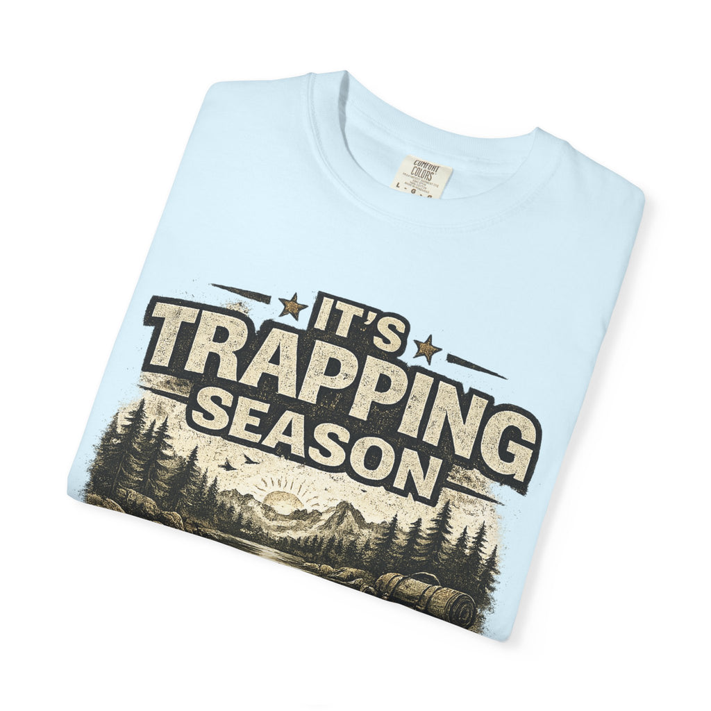 Trapping Season T-Shirt — Vintage Outdoorsman Hunting & Trapping Graphic Tee