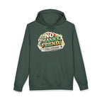 Hoodie — "No Thanks Friend, It’s Always Something" Floral Graphic Pullover