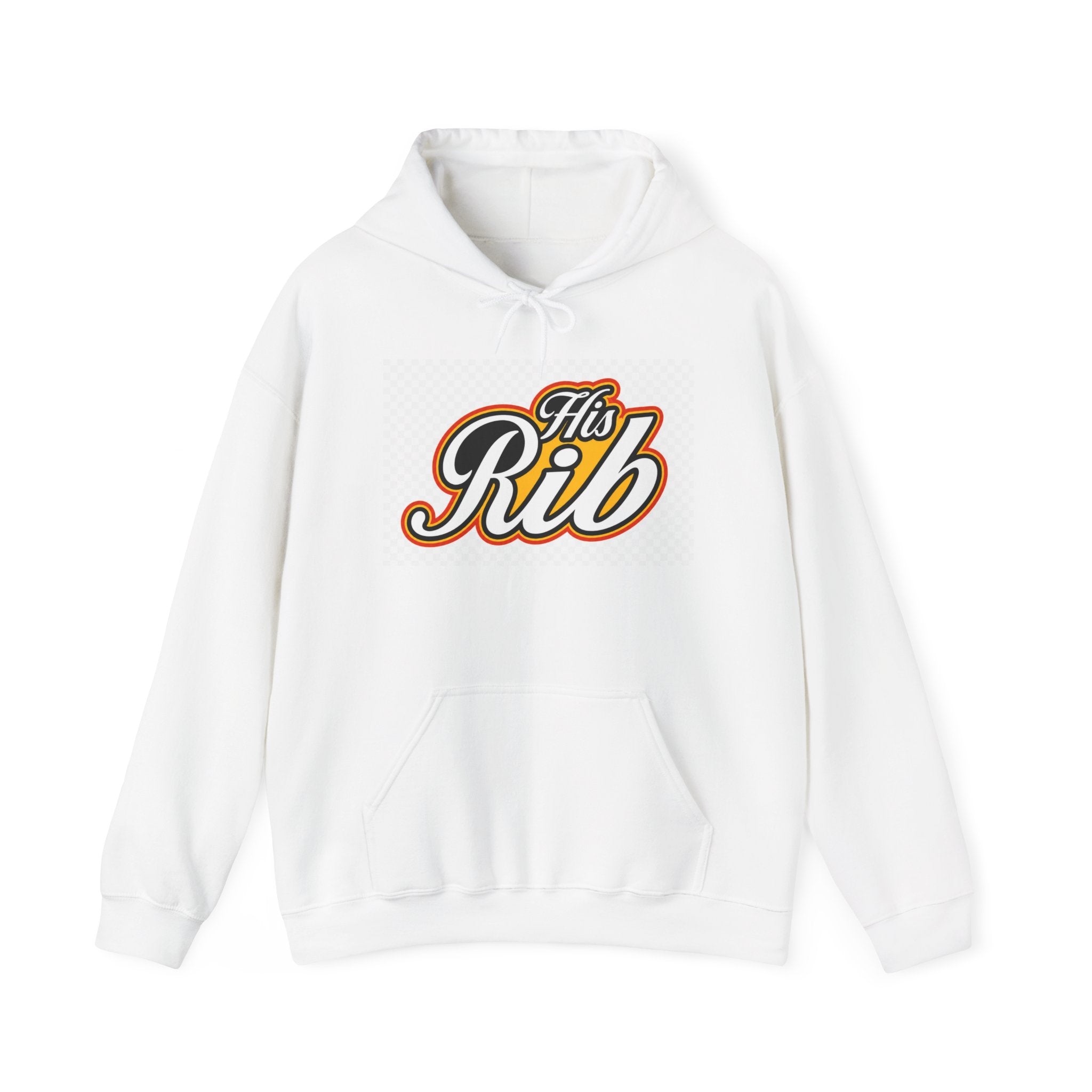 Her Rock Hoodie — Retro Script Pullover for Women & Couples