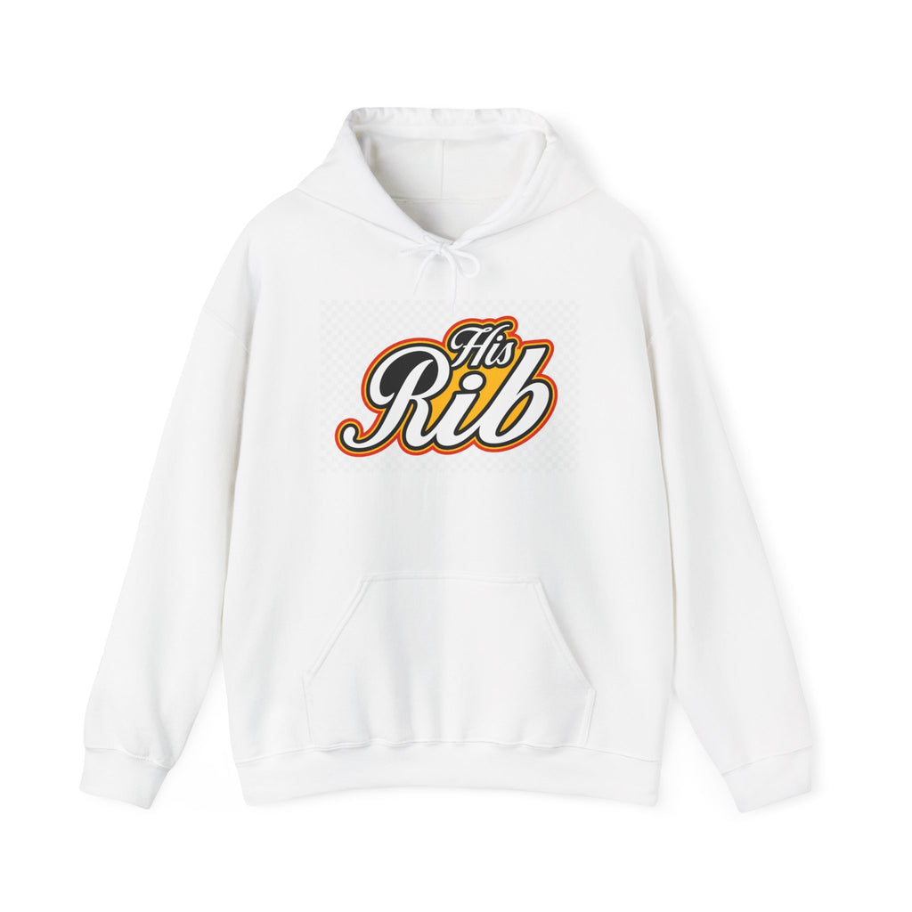 Her Rock Hoodie — Retro Script Pullover for Women & Couples