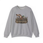Crewneck Sweatshirt - 'Duck Around and Find Out' Mallard Hunting Graphic