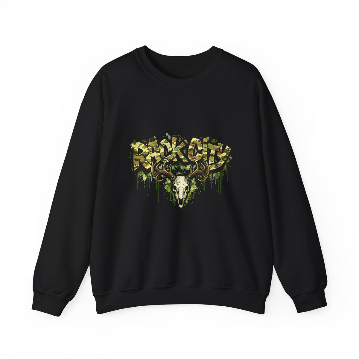 Unisex Heavy Blend "Rack City" Crewneck Sweatshirt