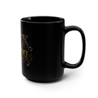 Black Excellence Ceramic Mug — 15oz Black Pride Coffee Cup